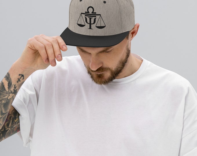 Featured listing image: NumeroUNO Embroidered  Libra Snapback Hat