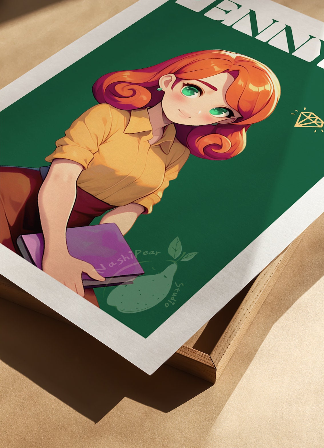 Penny Stardew Valley Poster Stardew Fanart Video Game Inspired