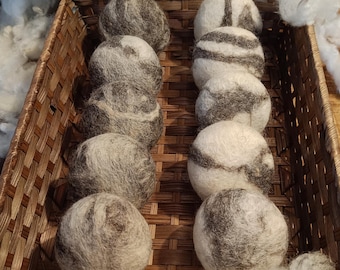 Bulle de biquette laineuse - Savon artisanal habillé de laines locales/françaises feutrées