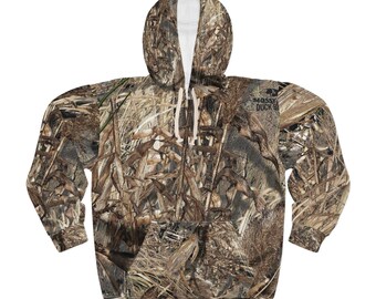 Mossy Oak Duck Blind Camo Pullover Hoodie