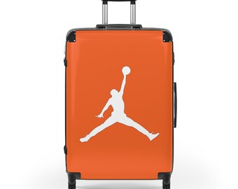 Jumpman Logo Suitcase - Orange & White