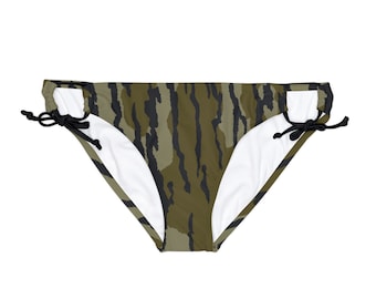 Mossy Oak Bottomland Original Loop Tie Side Bikini Bottom