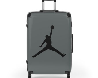 Jumpman Logo Suitcase - Dark Grey & Black