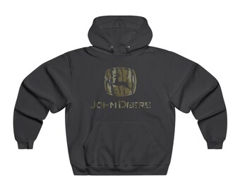 John Deere Mossy Oak Bottomland Original Men's NUBLEND® Hooded Sweatshirt