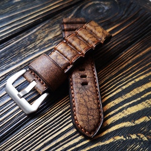 2nd Generation / Sailcloth Sports Watch Strap / Black Orange