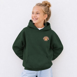 Girl Hoodie Christian Faith Design Camp Sweatshirt School Clothing Youth Spiritual Wear Daughter Gift Soft Fleece Pullover image 12