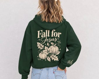 Christlicher Hoodie für Damen, Herbst-Sweatshirt, Teenager-Glaubenskleidung, Kleidung mit Bibelversen, Geschenk für die Tochter, Jesus-Pullover, Herbst-Outfit mit Bibelversen