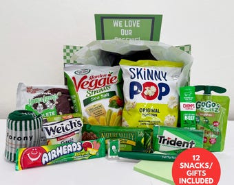 Missionary Care Package New Elder Gift Box Green Themed Snack Basket LDS Encouragement Present Sister Greenie Spiritual Treats Mission Gift