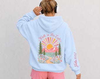 Bibelvers-Hoodie, christliches Sweatshirt, ideal für Teenager-Mädchen, Jugendcamps, Glaubenskleidung, inspirierendes Geschenk, spirituelle Kleidung für Teenager-Töchter, Bibelvers