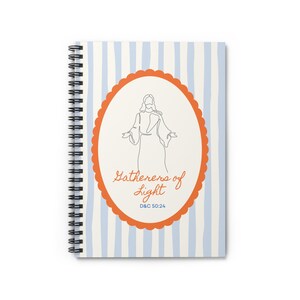 LDS Young Women Journal Builders of Faith Messengers Hope Gatherers Light Lined Notebook Spiral Binding Girls Camp Gift Birthday Present image 13