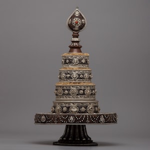 TIbetan Mandala Plate Set | Centerpieces for Mindful Reflection and Meditation