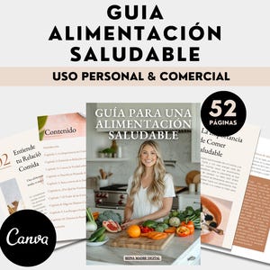Guía de Alimentación Saludable en Español Como Perder Peso Plan Nutricional Consejos Dietas Recetas Nutricionista Nutrition Ebook in Spanish