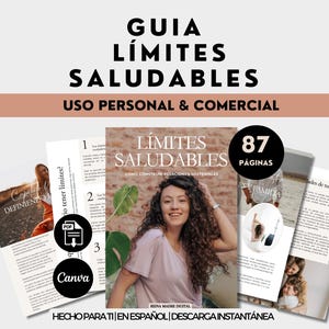 Healthy Boundaries Life and Business Coaching Self-Help eBook Made for You Spanish Life Coaching Digital Products