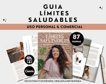 Healthy Boundaries Life and Business Coaching Self-Help eBook Made for You Spanish Life Coaching Digital Products