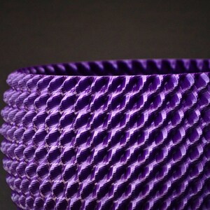 Kolora Krono Shiny Purple hanging pendant lamp ECO Lampshade made of corn starch biodegradable zdjęcie 7