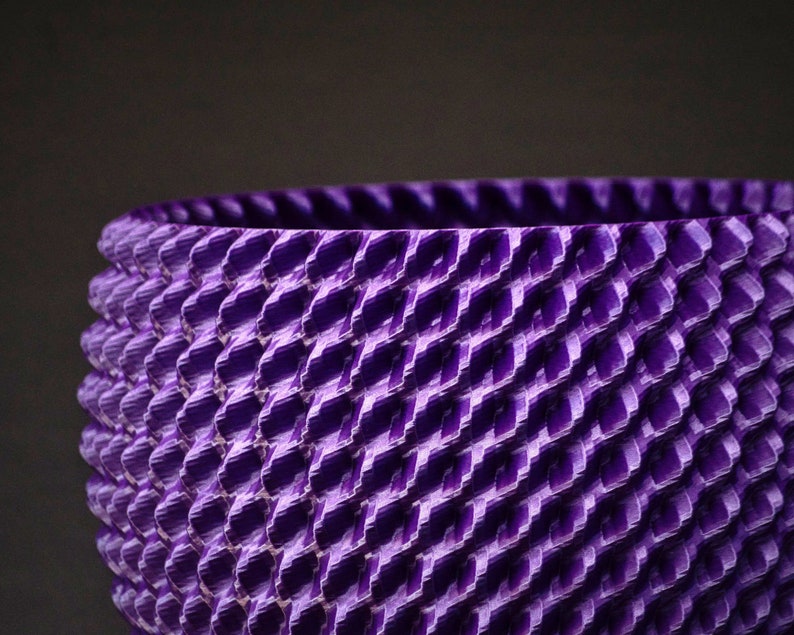 Kolora Krono Shiny Purple hanging pendant lamp ECO Lampshade made of corn starch biodegradable zdjęcie 7