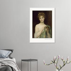 Framed Poster Alexandre Cabanel 'Pandora' - Art Print in Quality Frame - Perfect Gift for Art Lovers