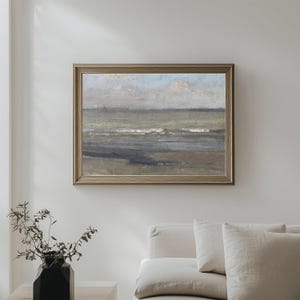 Digital Download: James Ensor Grey Seascape – High Resolution | Instant Download | For Print & Design