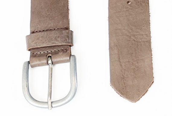 Ladies 1,49'' Wide Leather Belt, Designer Vintage… - image 3