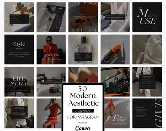 Modelos de posts para Instagram no Canva | Modelos editáveis para redes sociais para pequenas empresas