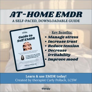 Hemma-EMDR | Själv-EMDR-guide för bättre humör | Minska stress och ångest idag