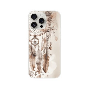 Boho Dreamcatcher Phone Case Flexi For iPhone 15 14 13 12 Mini Plus Pro Max and diverse Samsung models