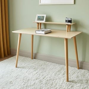 Handgefertigt Birken Sperrholz Schreibtisch: Home Office, Studieren, Schreiben