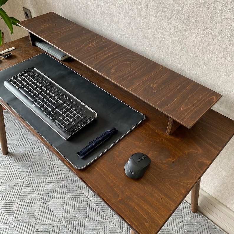 Custom Desk Shelf, Monitor Riser, Desk Stand, Monitor Stand, Monitor ...