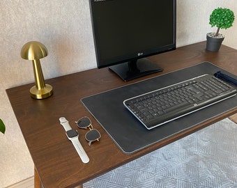 Wooden Desk, Wood Desk, Wooden PC Desk, Wooden Lap Desk, Wooden Office Desk, Home Office Desk, Writing Desk, Wooden Computer Desk,