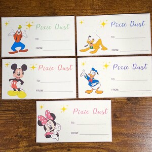 Pixie Dust Gift Tags - Disney Cruise Fish Extender Tags - Instant Digital Download for Magical Surprises