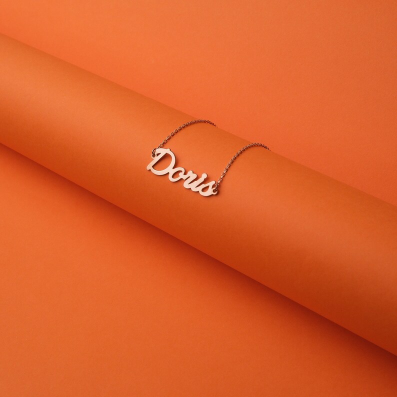 18K Personalized Gold Name Bracelet, Custom Name Bracelet, Minimalist