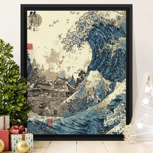 絵画 ocean Ocean Waves: 1900-1920. Konen Uehera (1878-1940) Japanese