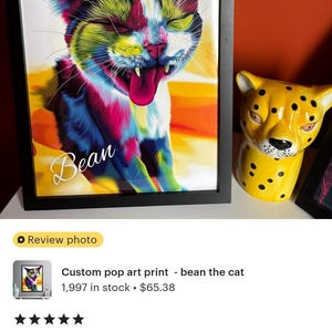 Retro Frog Ramen Giclée Print, Quirky Kitchen Wall Art imagem 13