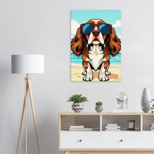 Cocker Spaniel Canvas Wall Art – Dog Breed Print – Pet Lover Gift – Modern Dog Decor