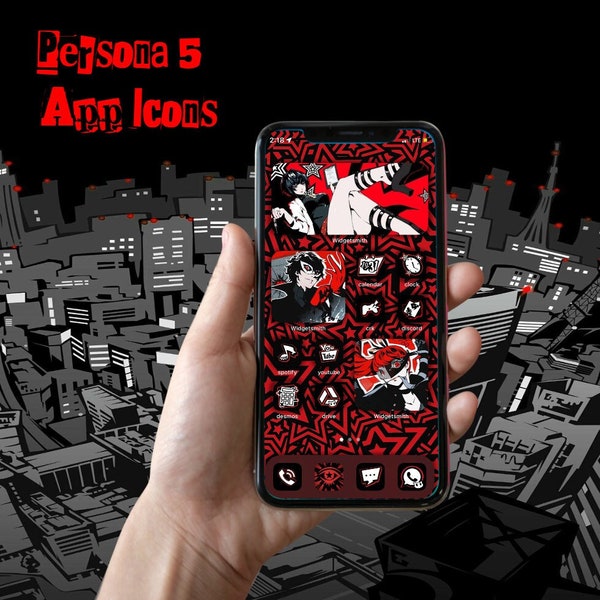 Persona 5 The Royal Anime App Icons IOS/Android