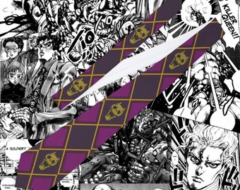 YOSHIKAGE KIRA TIE//Anime Jojos Bizarre Adventure Kira Corbata