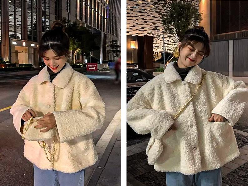 Sherpa Jacket Sewing Pattern: Sizes XXS-XXXL (A0, A4, Letter) - Etsy