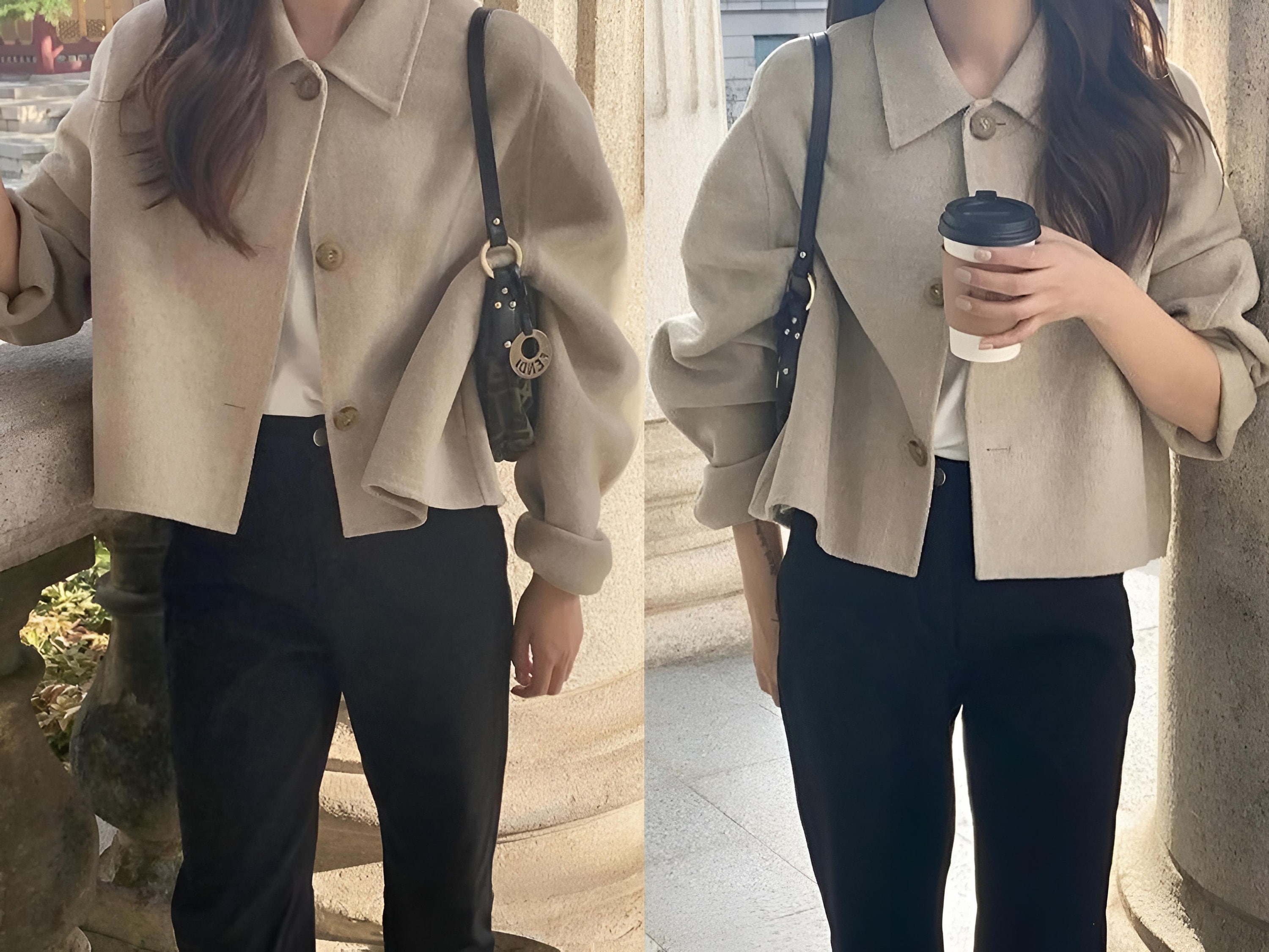 Handmade Wool-Blend Jacket - Dark gray - Ladies | H&M US