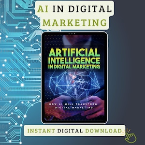 AI Digital Marketing Training Bundle: Guide, Cheat Sheet, Mind Map (PDF Download)