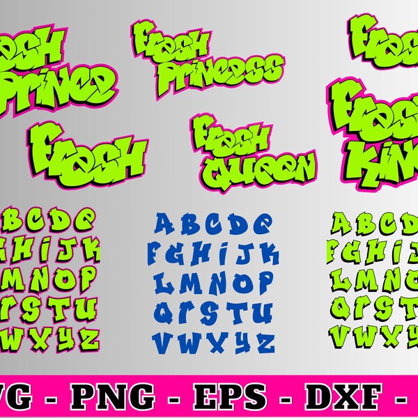 Fresh Prince Files, Fresh Prince Fonts SVG, African Svg, Fresh Prince Cricut , Fresh Prince Clipart, Fresh Prince Alphabet, Green Fonts