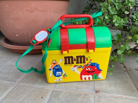 Vintage Rare M&m's Choco 1999 Collectible Lunch Box and Thermos