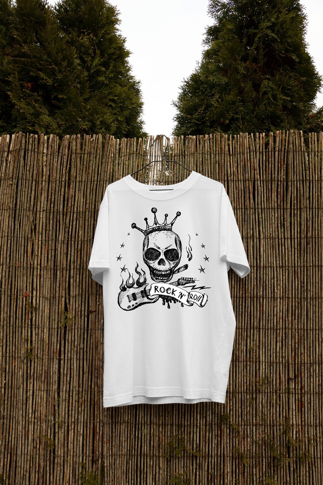 Rock N Roll T-shirt,rock N Roll Clothing, Rock T-shirt,rockstar,punk ...