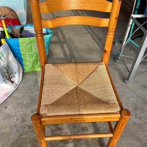 Wooden chair Traditional large chair