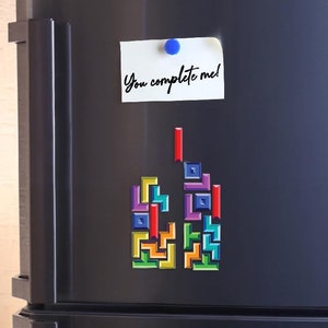 Magneti da frigo - Tema Tetris (versione Arcade)