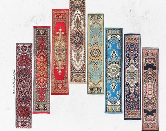 Turkish Bookmark | Woven carpet Bookmark | Woven bookmark | Thread bookmark | Handmade bookmark | Woven gifts