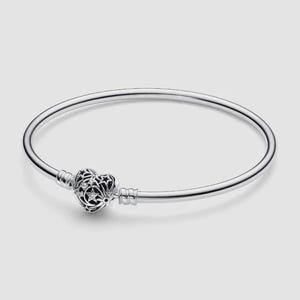 Pandora Bangle Celestial Heart - Etsy