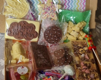 Birthday Chocolate and Sweets Box