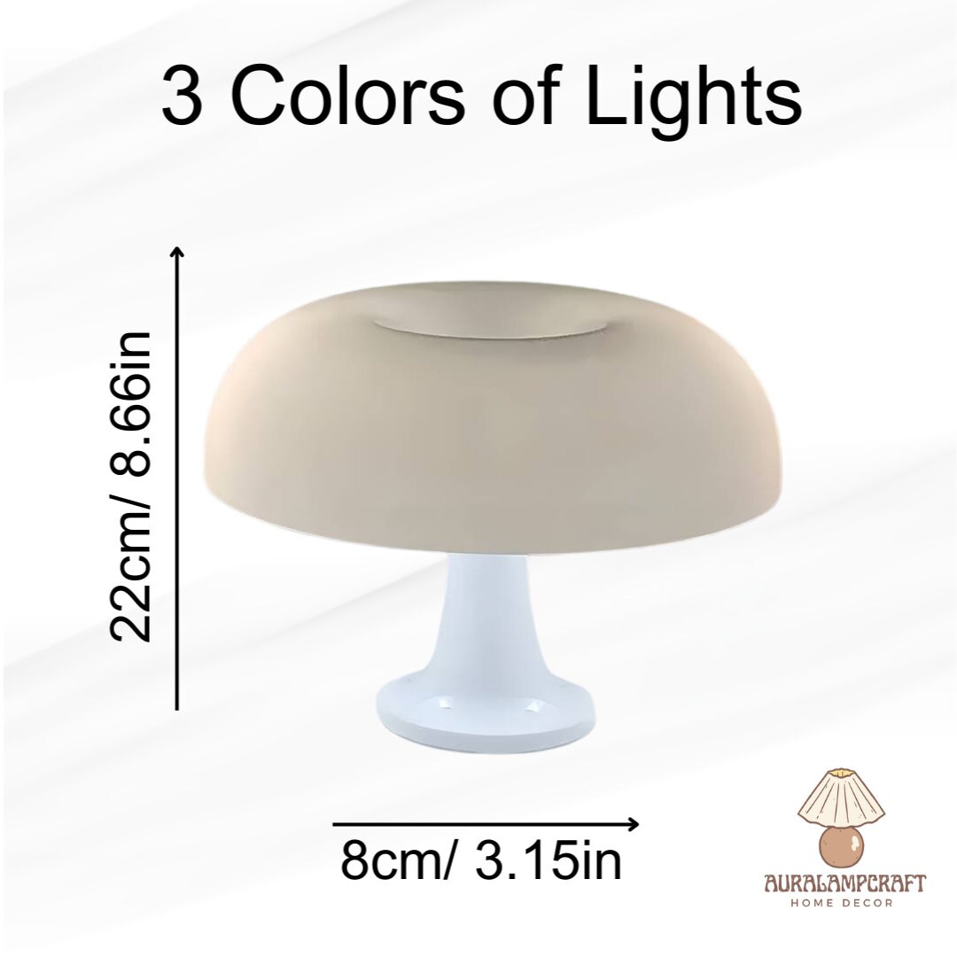 Cordless White Desk Lamp, Modern Living Room Table Lamp, Nightstand Bar ...
