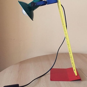 Memphis Design Tafellamp Postmodern Bureaulamp Vintage