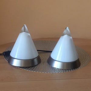 Set of two Peill Putzler Space Age Lamps
